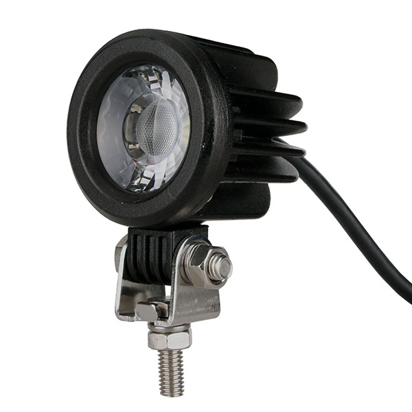 Εικόνα 1 από 6 — M-Tech – Προβολέας Εργασίας Working Lamp Flood 10-32V 10W 800lm CREE LED Στρογγυλός 57x57x57 mm – 1 Τεμ. (WLC22/MT)