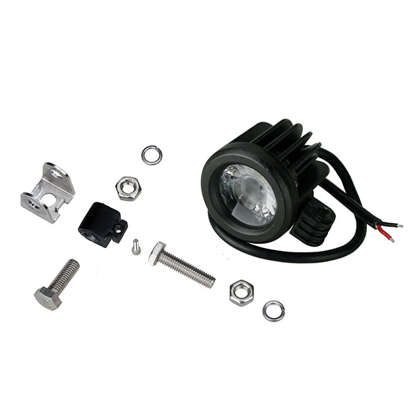 Εικόνα 3 από 6 — M-Tech – Προβολέας Εργασίας Working Lamp Flood 10-32V 10W 800lm CREE LED Στρογγυλός 57x57x57 mm – 1 Τεμ. (WLC22/MT)