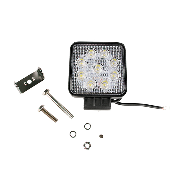 Εικόνα 3 από 6 — ΠΡΟΒΟΛΕΑΣ EPISTAR 10-30V 27W 2025lm CREE LED ΤΕΤΡΑΓΩΝΟΣ 128x110x58mm
