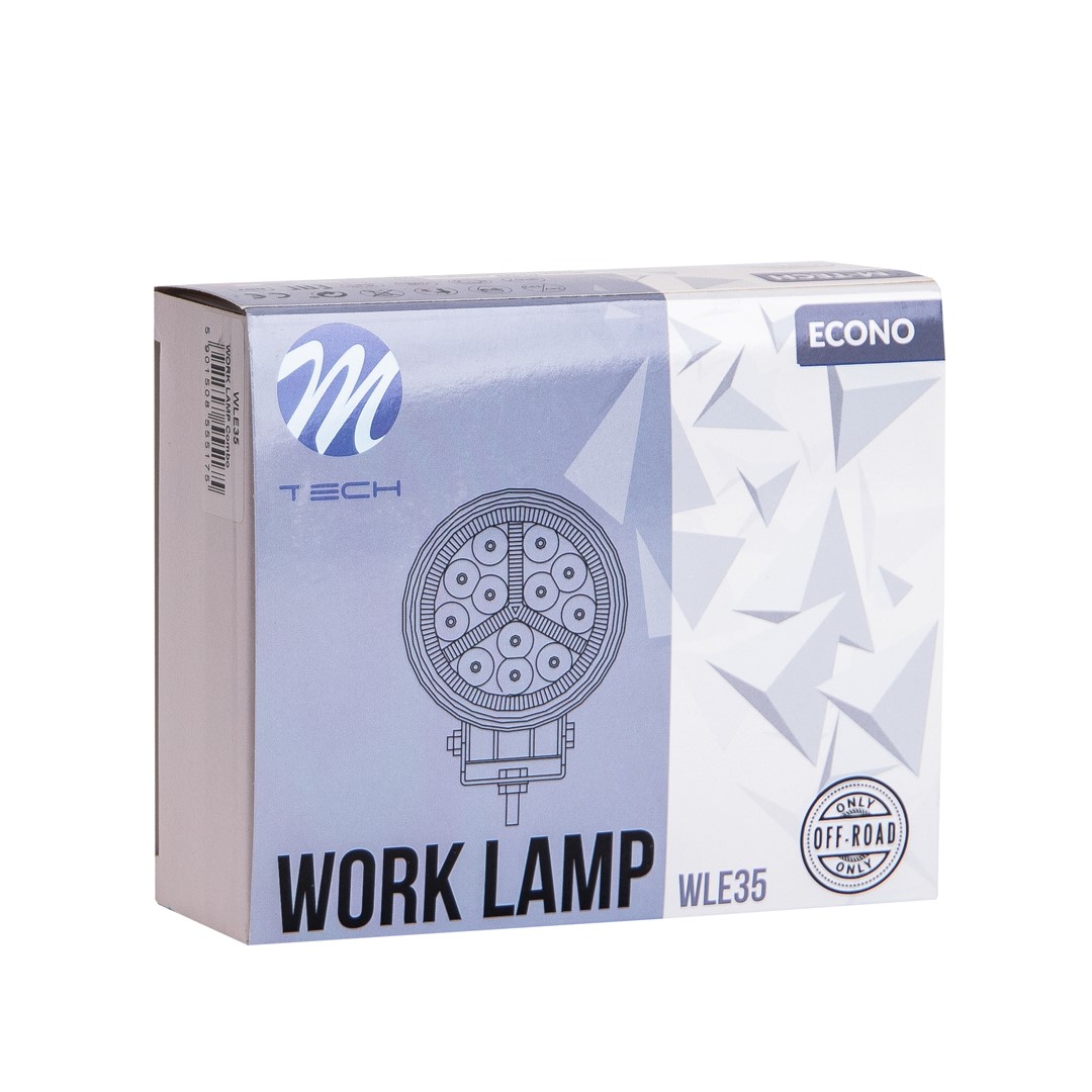 Εικόνα 3 από 3 — ΠΡΟΒΟΛΕΑΣ ΕΡΓΑΣΙΑΣ 12-30V 54W 47XSMD LED max1100lm ΔΙΑΜΕΤΡΟΣ:10cm COMBO ΣΤΡΟΓΓΥΛΟΣ ECONO M-TECH -1 ΤΕΜ.