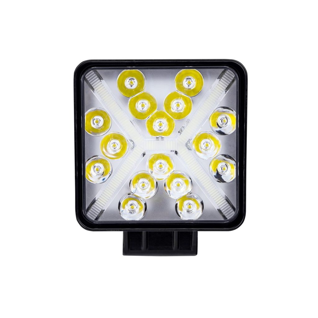 Εικόνα 2 από 3 — ΠΡΟΒΟΛΕΑΣ ΕΡΓΑΣΙΑΣ 12-30V 46W 46XSMD LED max1300lm ΔΙΑΣΤΑΣΗ:10cm COMBO ΤΕΤΡΑΓΩΝΟΣ ECONO M-TECH -1 ΤΕΜ.