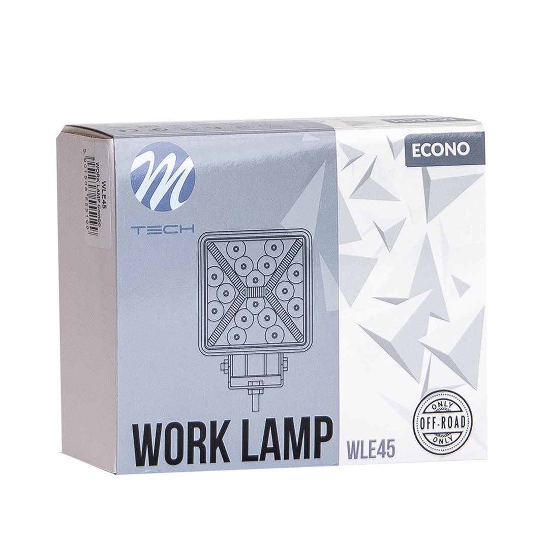 Εικόνα 3 από 3 — ΠΡΟΒΟΛΕΑΣ ΕΡΓΑΣΙΑΣ 12-30V 46W 46XSMD LED max1300lm ΔΙΑΣΤΑΣΗ:10cm COMBO ΤΕΤΡΑΓΩΝΟΣ ECONO M-TECH -1 ΤΕΜ.