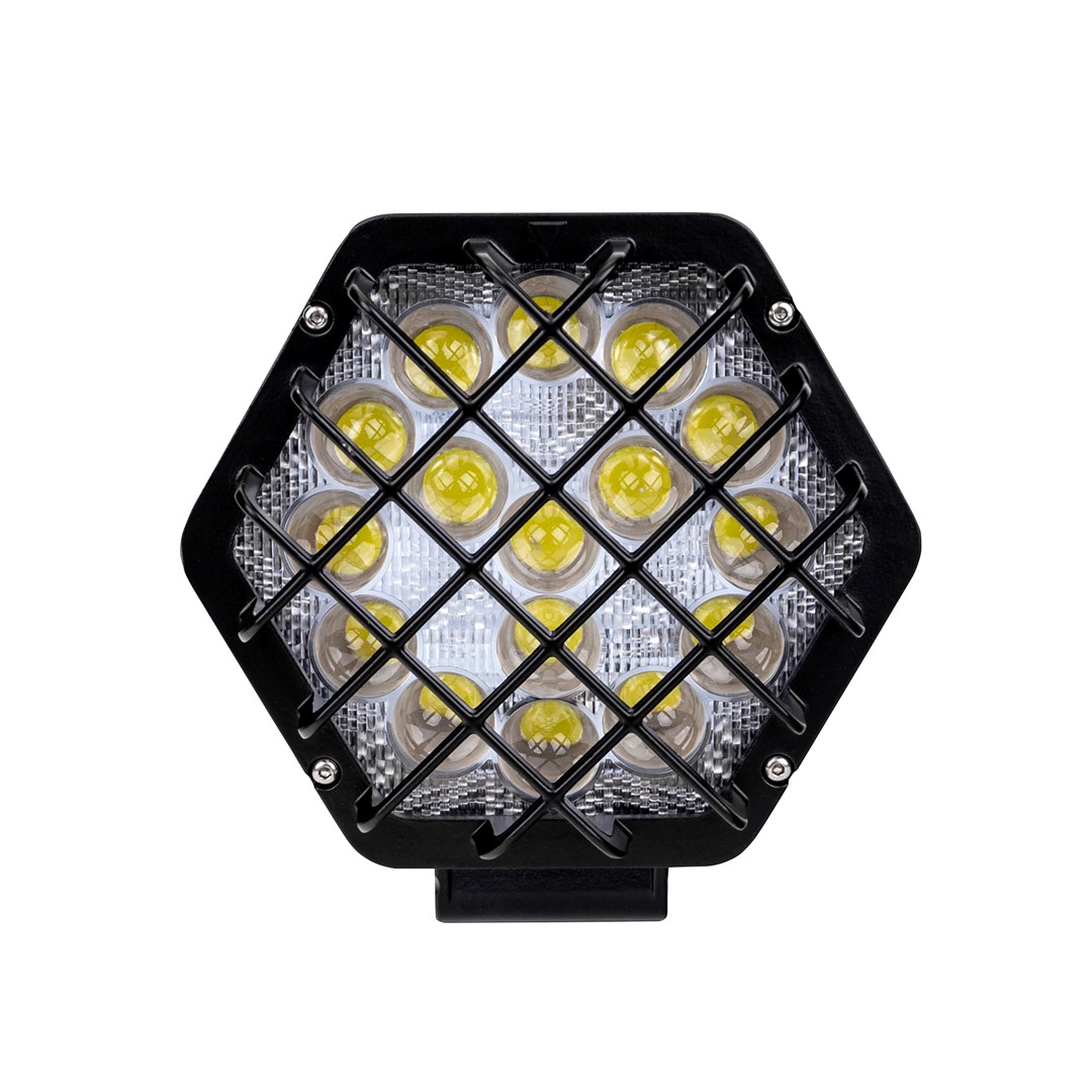 Εικόνα 2 από 2 — ΠΡΟΒΟΛΕΑΣ ΕΡΓΑΣΙΑΣ 12-30V 48W 16X3WSMD LED max1600lm ΕΞΑΓΩΝΟΣ 138x124x65mm SPOT ECONO M-TECH – 1 Τεμ.
