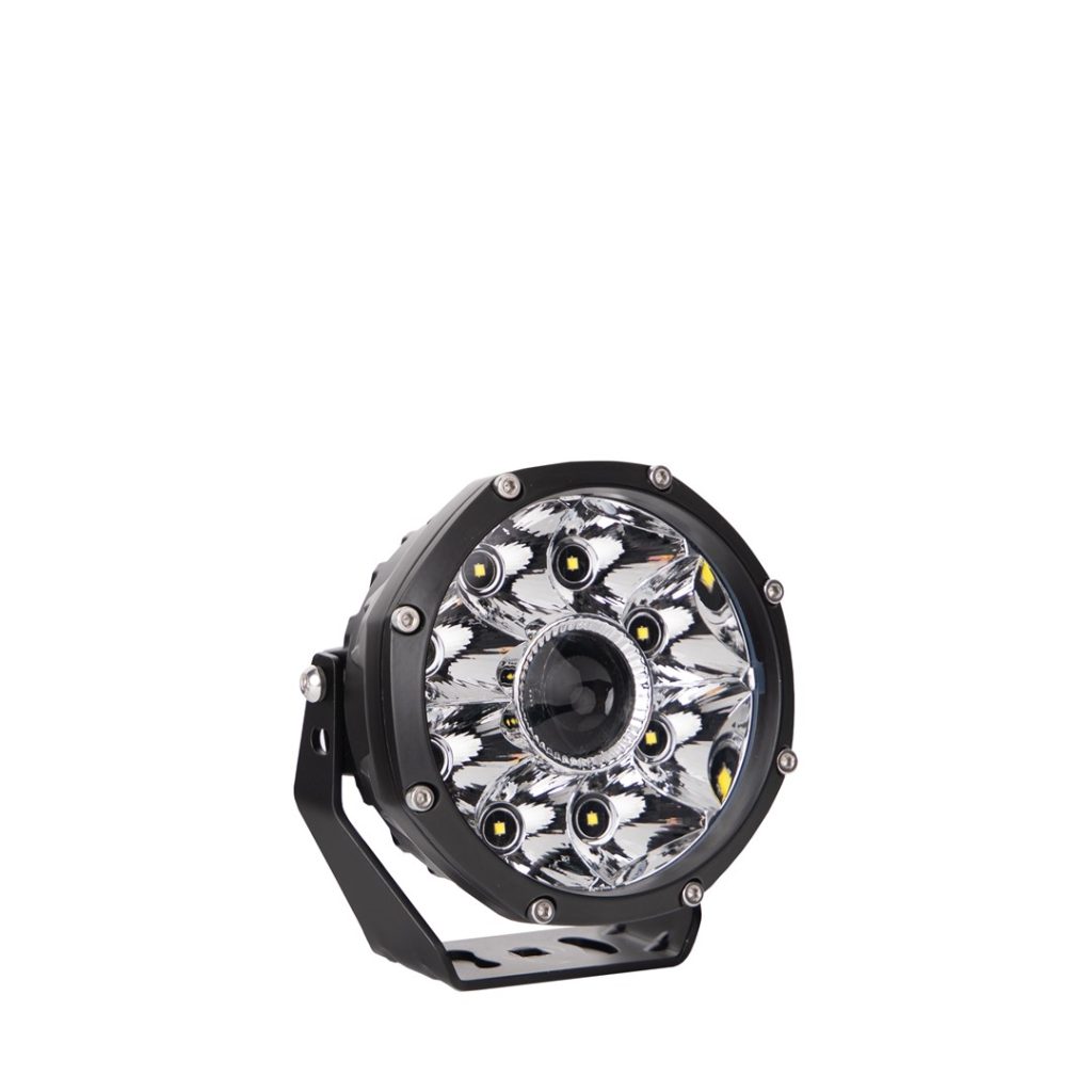 Εικόνα 2 από 7 — ΠΡΟΒΟΛΕΑΣ ΕΡΓΑΣΙΑΣ WORK LIGHTS LASER 12/24V 45W 6.400lm 8xHP+1xLASER LED 133x123x74mm M-TECH – 1 ΤΕΜ.