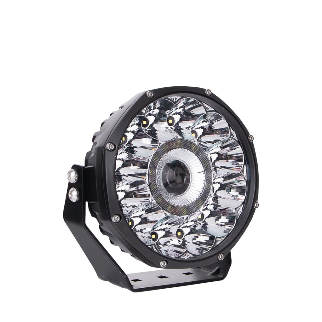 Εικόνα 2 από 7 — ΠΡΟΒΟΛΕΑΣ ΕΡΓΑΣΙΑΣ WORK LIGHTS LASER 12/24V 150W 10.900lm 12xHP+1xLASER LED 185x172x74mm M-TECH – 1 ΤΕΜ.
