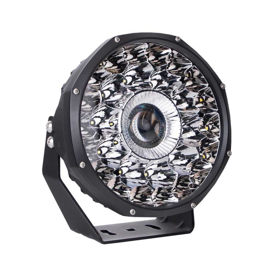 Εικόνα 2 από 6 — ΠΡΟΒΟΛΕΑΣ ΕΡΓΑΣΙΑΣ WORK LIGHTS LASER 12/24V 160W 19.600lm 28xHP+1xLASER LED 210x230x115mm M-TECH – 1 ΤΕΜ.