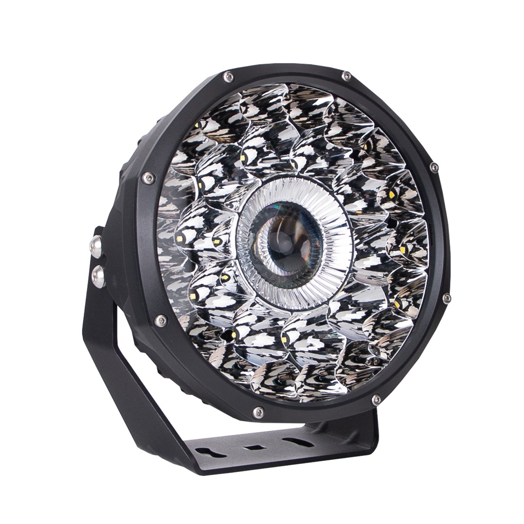 Εικόνα 2 από 6 — ΠΡΟΒΟΛΕΑΣ ΕΡΓΑΣΙΑΣ WORK LIGHTS LASER 12/24V 160W 19.600lm 28xHP+1xLASER LED 210x230x115mm M-TECH – 1 ΤΕΜ.