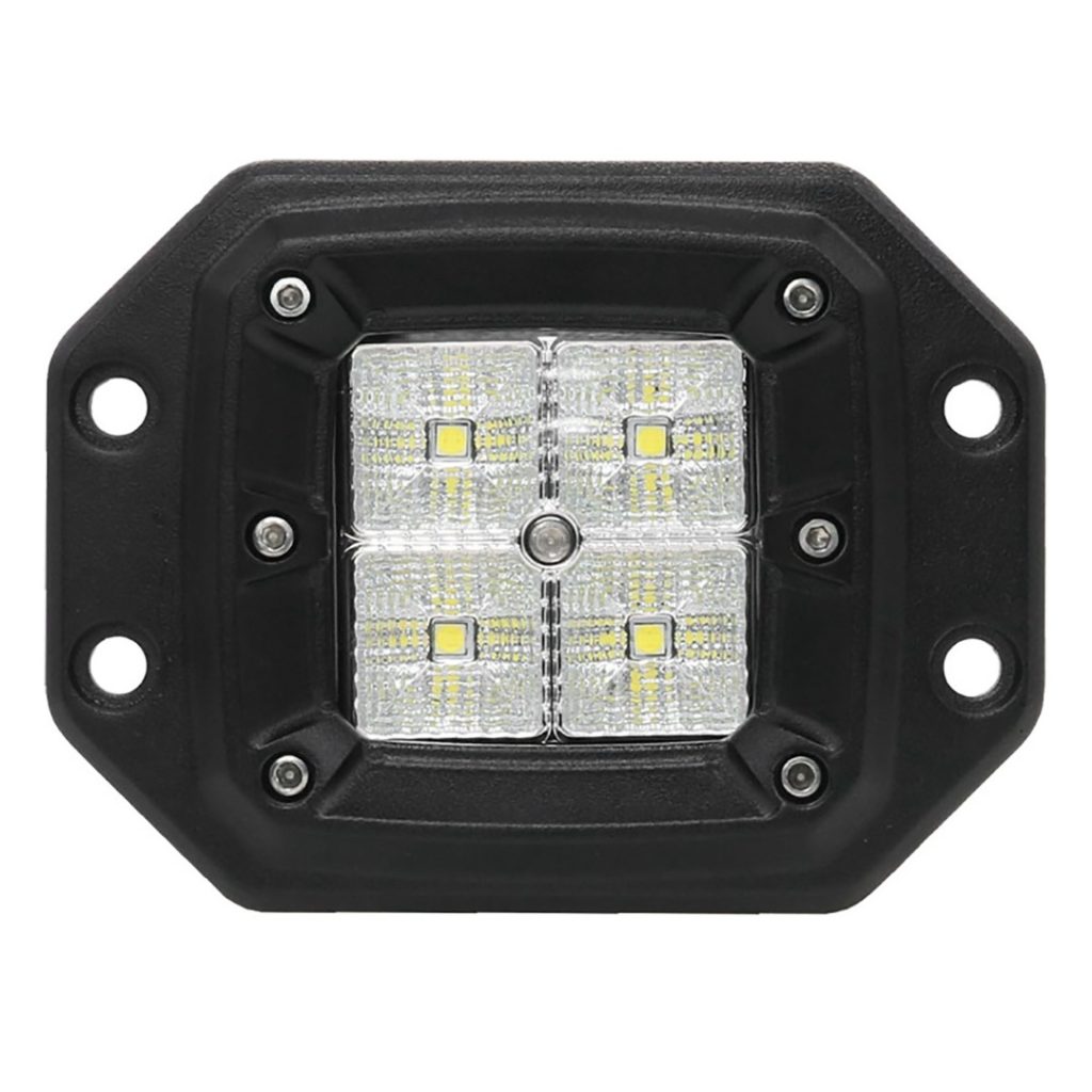 Εικόνα 1 από 1 — ΠΡΟΒΟΛΕΑΣ ΕΡΓΑΣΙΑΣ WORKING LΑMPS 10-32V 20W 1280lm OSRAM LED ΤΕΤΡΑΓΩΝΟΣ (80 x 70 x 85 mm) M-TECH-1ΤΕΜ