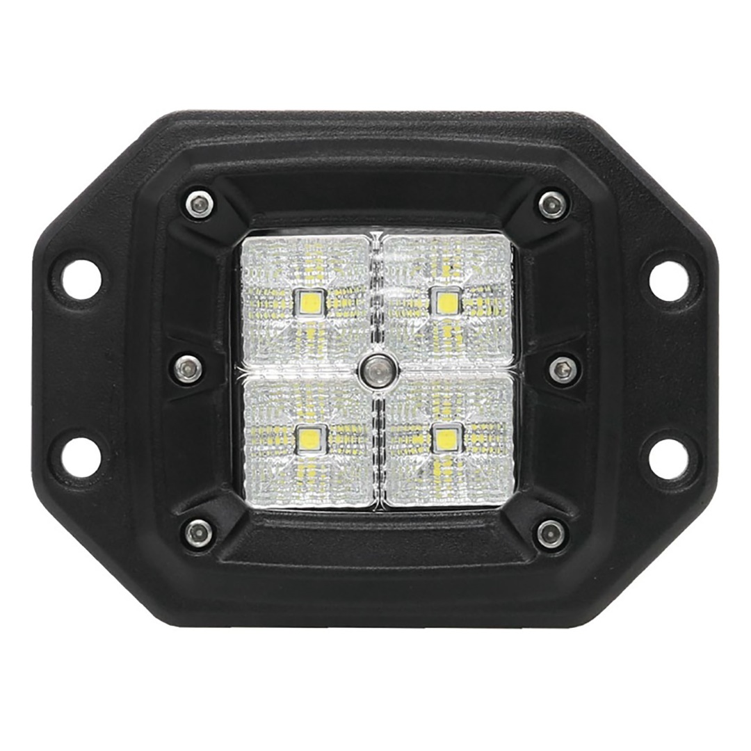 Εικόνα 1 από 1 — ΠΡΟΒΟΛΕΑΣ ΕΡΓΑΣΙΑΣ WORKING LΑMPS 10-32V 20W 1280lm OSRAM LED ΤΕΤΡΑΓΩΝΟΣ (80 x 70 x 85 mm) M-TECH-1ΤΕΜ