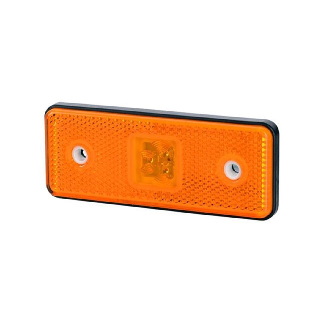 Εικόνα 1 από 1 — ΦΩΣ ΟΓΚΟΥ ΑΝΑΚΛΑΣΤΙΚΟ  LD161 12/24V 3LED HORPOL ΠΟΡΤΟΚΑΛΙ 11 x 4 cm -1ΤΕΜ.
