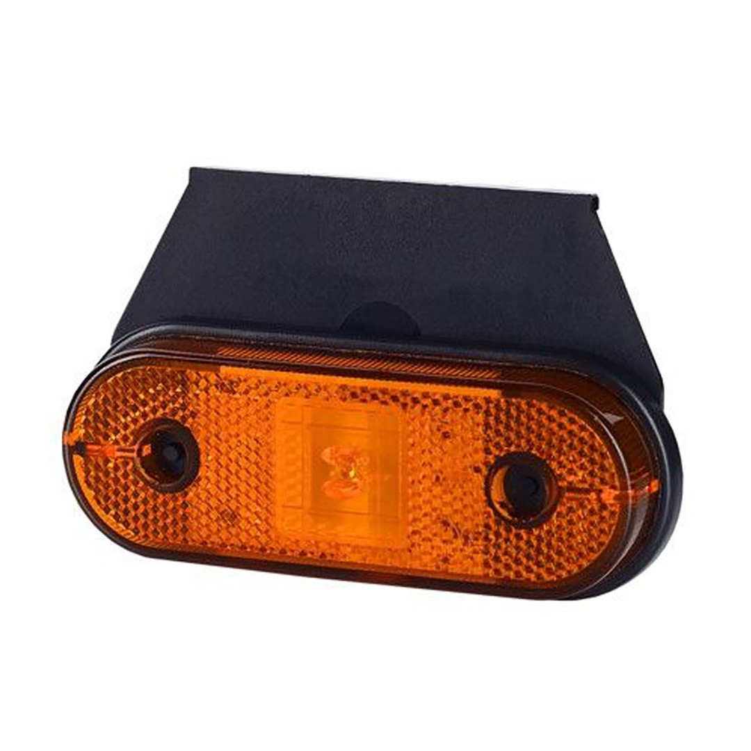 Εικόνα 1 από 1 — ΦΩΣ ΟΓΚΟΥ ΑΝΑΚΛΑΣΤΙΚΟ LD624 12/24V 1 LED HORPOL ΠΟΡΤΟΚΑΛΙ (11 x 3,9 cm) -1ΤΕΜ.