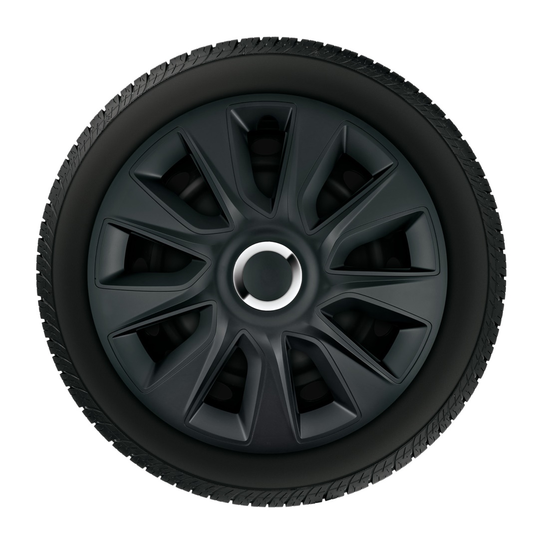 Εικόνα 2 από 3 — ΤΑΣΙΑ STRATOS RC 13 INCH ΜΑΥΡΑ ΜΕ ΝΙΚΕΛ ΔΑΚΤΥΛΙΔΙ ΣΤΟ ΚΕΝΤΡΟ ΣΕΤ
