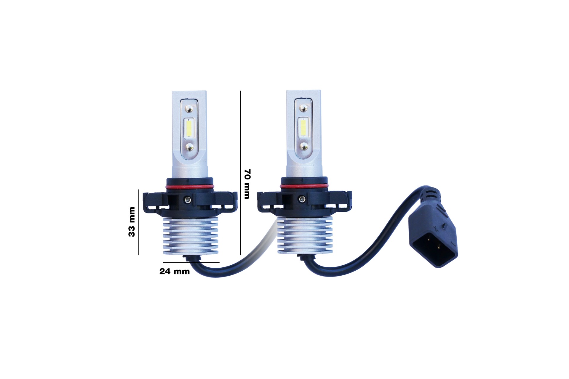 Εικόνα 2 από 2 — H16 (5202) 10>30V 2000lm 10W 6.500K iLUZ CONVERSION LED 2ΤΕΜ.