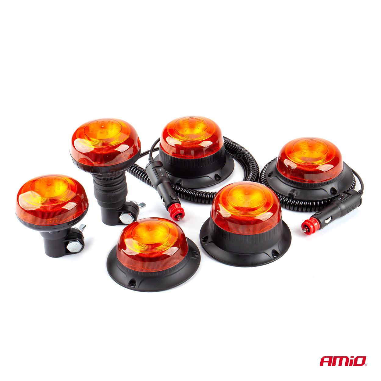 Εικόνα 8 από 9 — Amio – ΦΑΡΟΣ LED MINI FLAT 12/24V 18SMD IP56 ΠΟΡΤΟΚΑΛΙ ΒΙΔΩΤΟΣ 113x47mm -1 ΤΕΜ. (02927/AM)