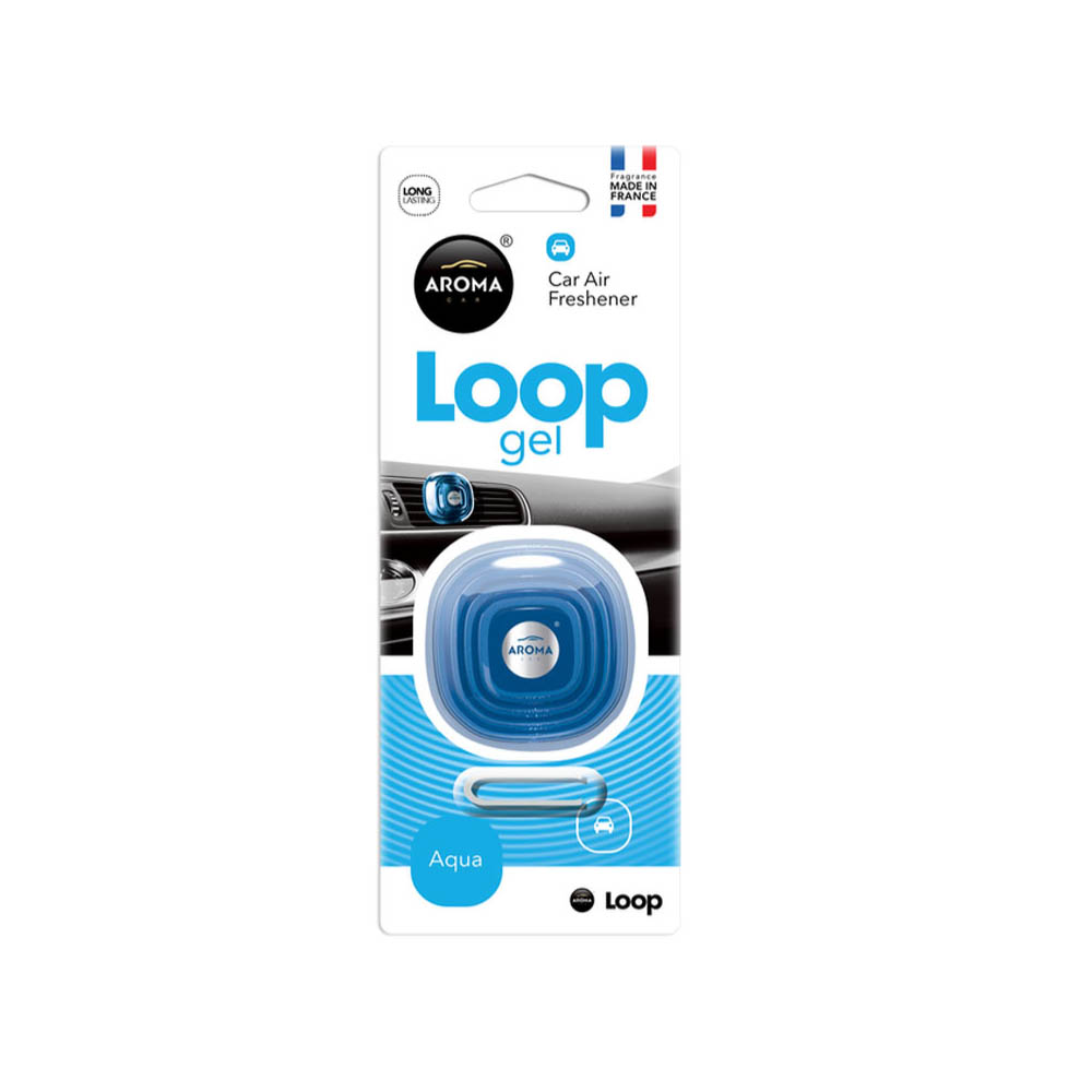 Εικόνα 1 από 1 — Amio – ΑΡΩΜΑΤΙΚΟ ΑΕΡΑΓΩΓΟΥ AROMA CAR LOOP AQUA – 1 ΤΕΜ. (A63114/AM)