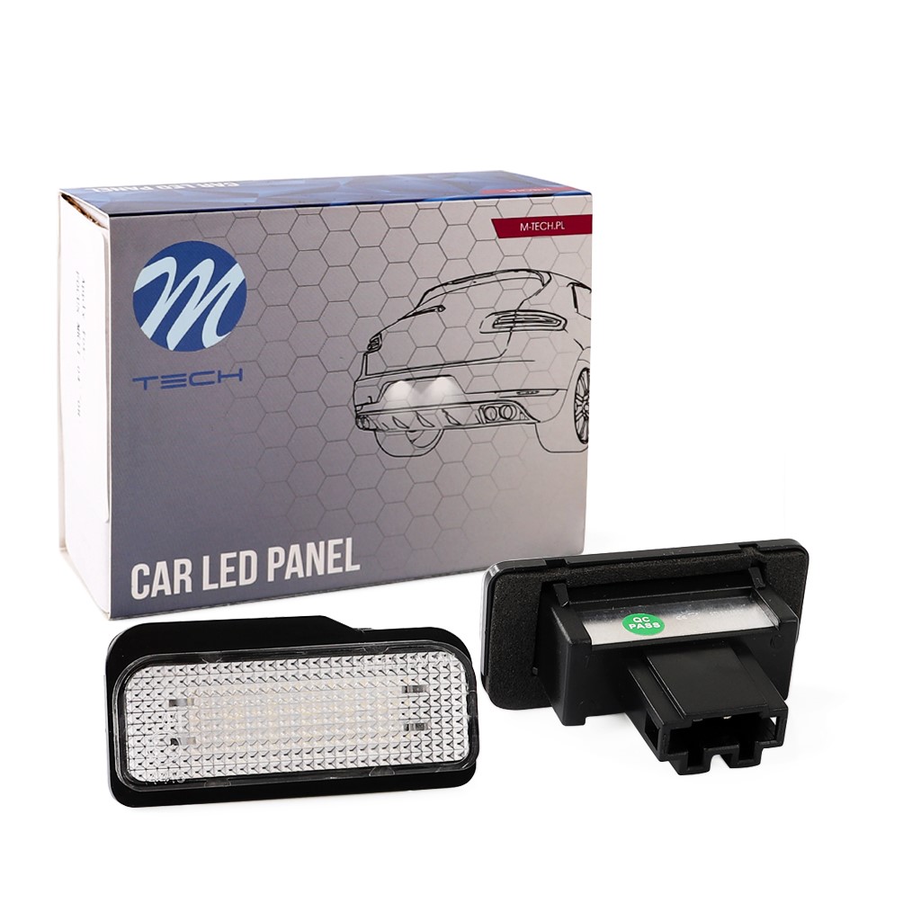 Εικόνα 1 από 4 — ΦΩΤΑ ΠΙΝΑΚΙΔΑΣ LED MERCEDES M-TECH – 2ΤΕΜ