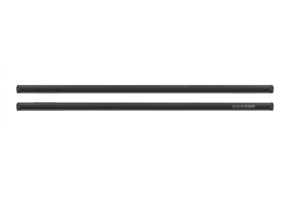 Εικόνα 3 από 7 — ΜΠΑΡΕΣ ΟΡΟΦΗΣ ΑΛΟΥΜΙΝΙΟΥ DELTA L BLACK 141 cm ROOF RACK ΣΕΤ ΣΕ ΜΑΥΡΟ ΧΡΩΜΑ ΜΕ ΠΡΟΣΤΑΤΕΥΤΙΚΑ ΚΑΠΑΚΙΑ ΑΚΡΩΝ ΓΙΑ ΑΠΛΗ ΟΡΟΦΗ MENABO – 2 ΤΕΜ.