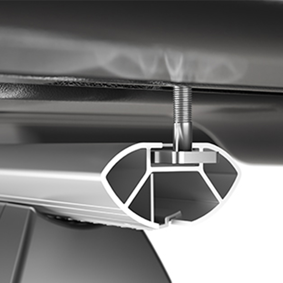 Εικόνα 12 από 13 — ΜΠΑΓΚΑΖΙΕΡΑ ΟΡΟΦΗΣ DIAMOND 500 DUO BLACK (ΜΑΥΡΗ/ΓΥΑΛΙΣΤΕΡΗ) MENABO