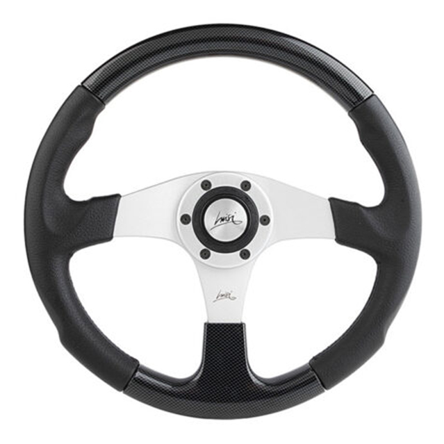 Εικόνα 1 από 1 — ΤΙΜΟΝΙ EVOLUTION 2 360mm ΜΑΥΡΟ/CARBON/ΧΡΩΜΙΟ ΤΡΙΑΚΤΙΝΟ LUISI
