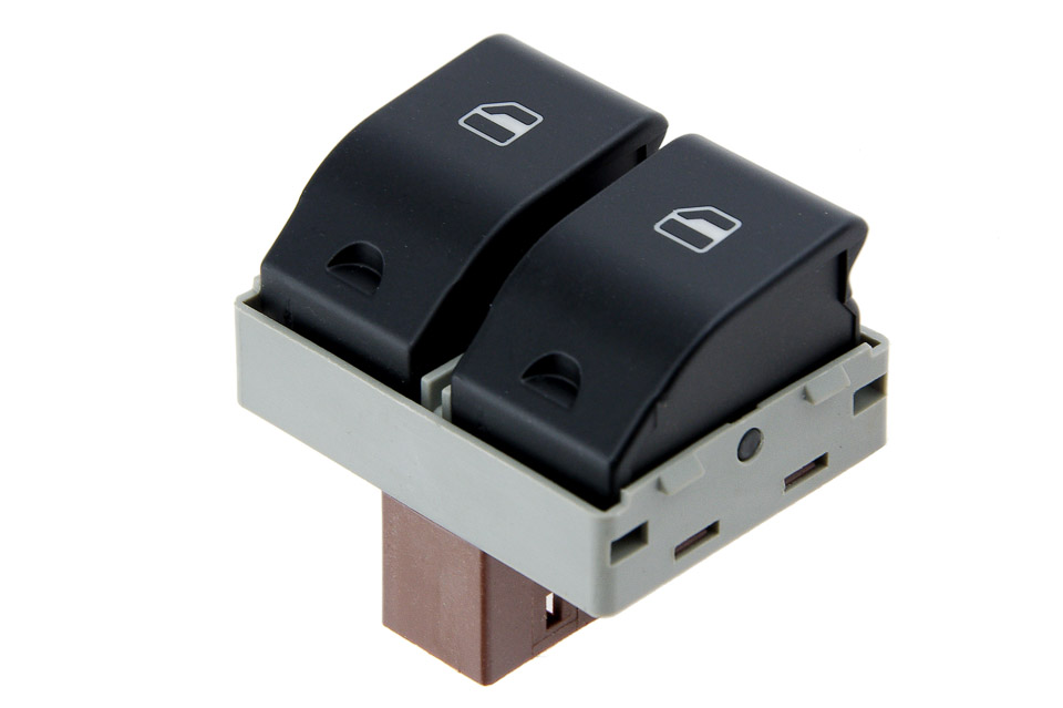 Εικόνα 1 από 4 — ΔΙΑΚΟΠΤΗΣ ΓΙΑ VW FOX 03-14 /POLO 01-12 /SEAT IBIZA-CORDOBA 02-09 ΔΙΠΛΟΣ ΠΑΡΑΘΥΡΩΝ orig.6Q0959858A