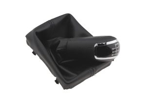 ΠΟΜΟΛΟ ΤΑΧΥΤΗΤΩΝ ΓΙΑ AUDI A4 2007+/A5 2007+/A6 2004+/Q5 2008+ ΜΕ ΕΝΔΕΙΞΗ 6 ΤΑΧΥΤΗΤΩΝ ΚΑΙ ΜΑΥΡΗ ΦΟΥΣΚΑ NTY - 1 ΤΕΜ.