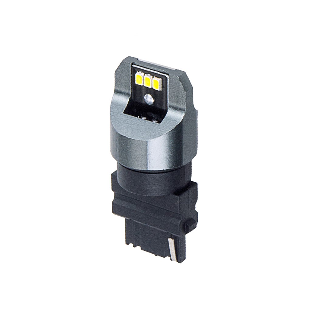 Εικόνα 1 από 2 — P27W 3156 12/24V W2.5x16d 6xSMD3020 CAN-BUS ΛΕΥΚΟ LIMITED BLACK M-TECH – 1 ΤΕΜ.
