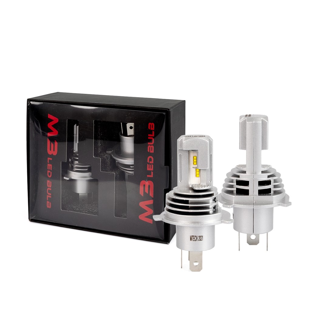 Εικόνα 1 από 3 — H4 12>24V 6.500K 5.000lm 50W CSP1860 M3 LED LSAS SERIES KIT ΜΕ ΑΝΕΜΙΣΤΗΡΑΚΙ KIT M-TECH – 2 ΤΕΜ.
