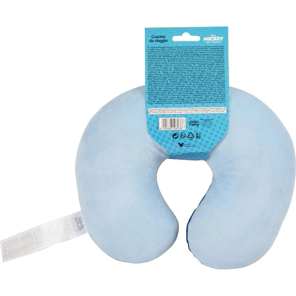 Εικόνα 4 από 5 — Μαξιλαράκι Ταξιδιού Παιδικό Mickey – Pluto 1τμχ Colzani
