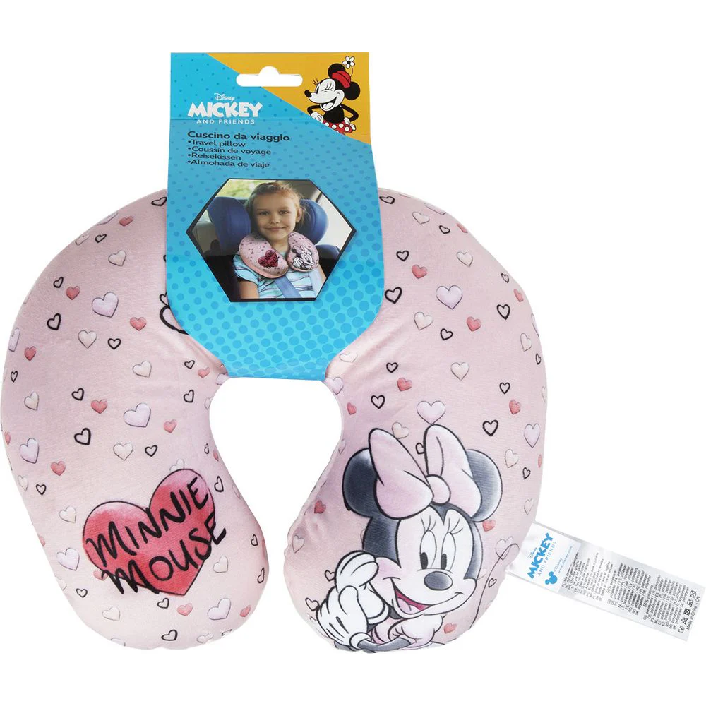 Εικόνα 3 από 5 — Μαξιλαράκι Ταξιδιού Παιδικό Minnie 1τμχ Colzani
