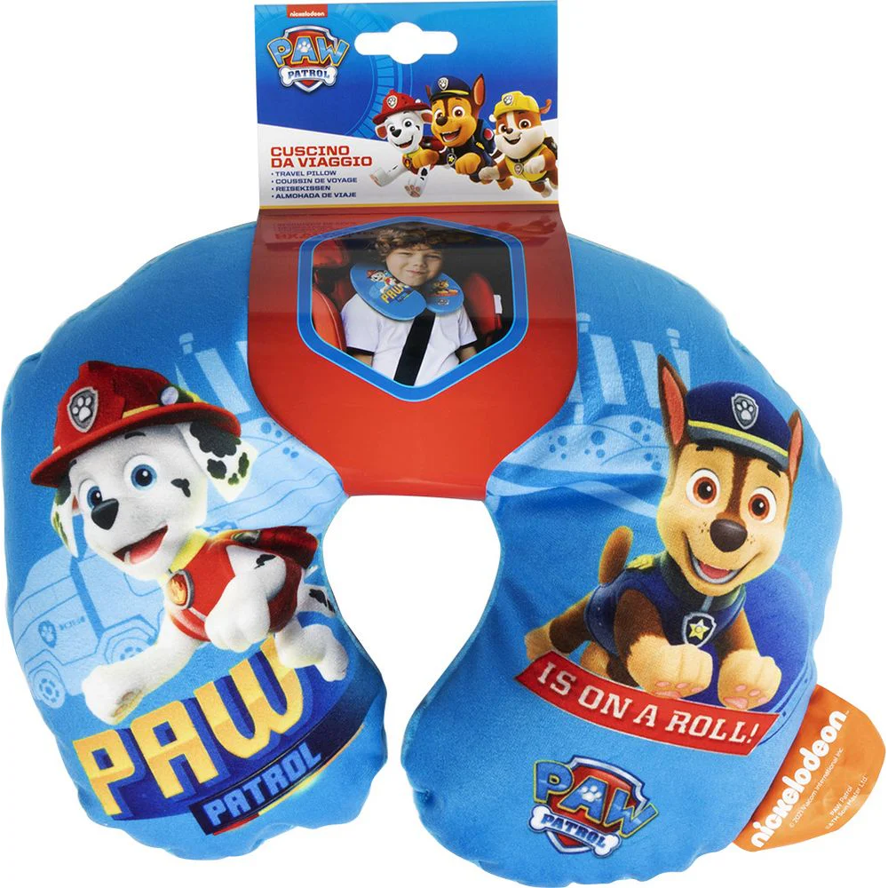 Εικόνα 3 από 5 — Μαξιλαράκι Ταξιδιού Παιδικό Paw Patrol Boy 1τμχ Colzani
