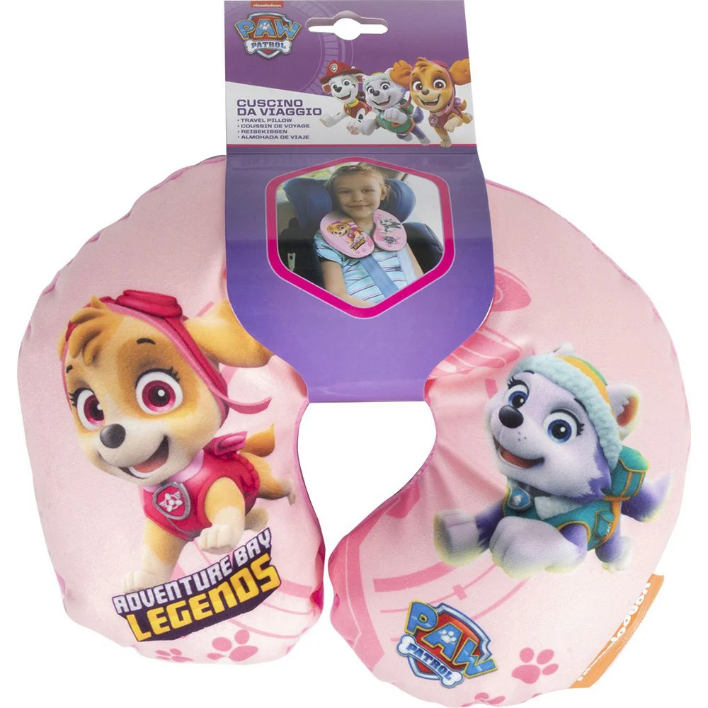 Εικόνα 3 από 5 — Μαξιλαράκι Ταξιδιού Παιδικό Paw Patrol Girl 1τμχ Colzani