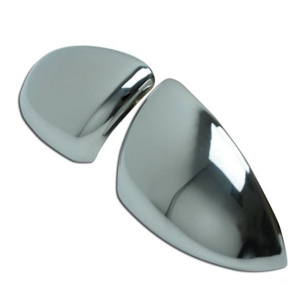 Εικόνα 3 από 3 — ΚΑΠΑΚΙΑ ΚΑΘΡΕΠΤΩΝ ΓΙΑ OPEL CORSA D HB 5D / 3D 2006-2015 / OPEL CORSA E HB 5D 2015+ ΧΡΩΜΙΟΥ 2 ΤΕΜ. ΜΕΤΑΛΛΙΚΑ