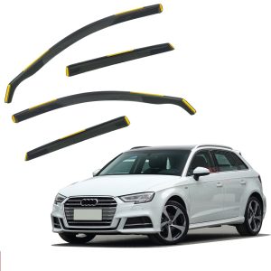 Ανεμοθραύστες Εμπρόσθιοι - Οπίσθιοι Audi A3 Sportback 2012-2020 5D 4τμχ Aerowave