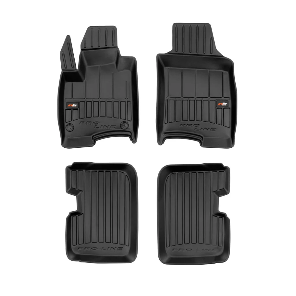 Εικόνα 1 από 8 — Πατάκια Αυτοκινήτου ProLine Fiat Panda 2011-> εκτός hybrid 4τμχ Frogum