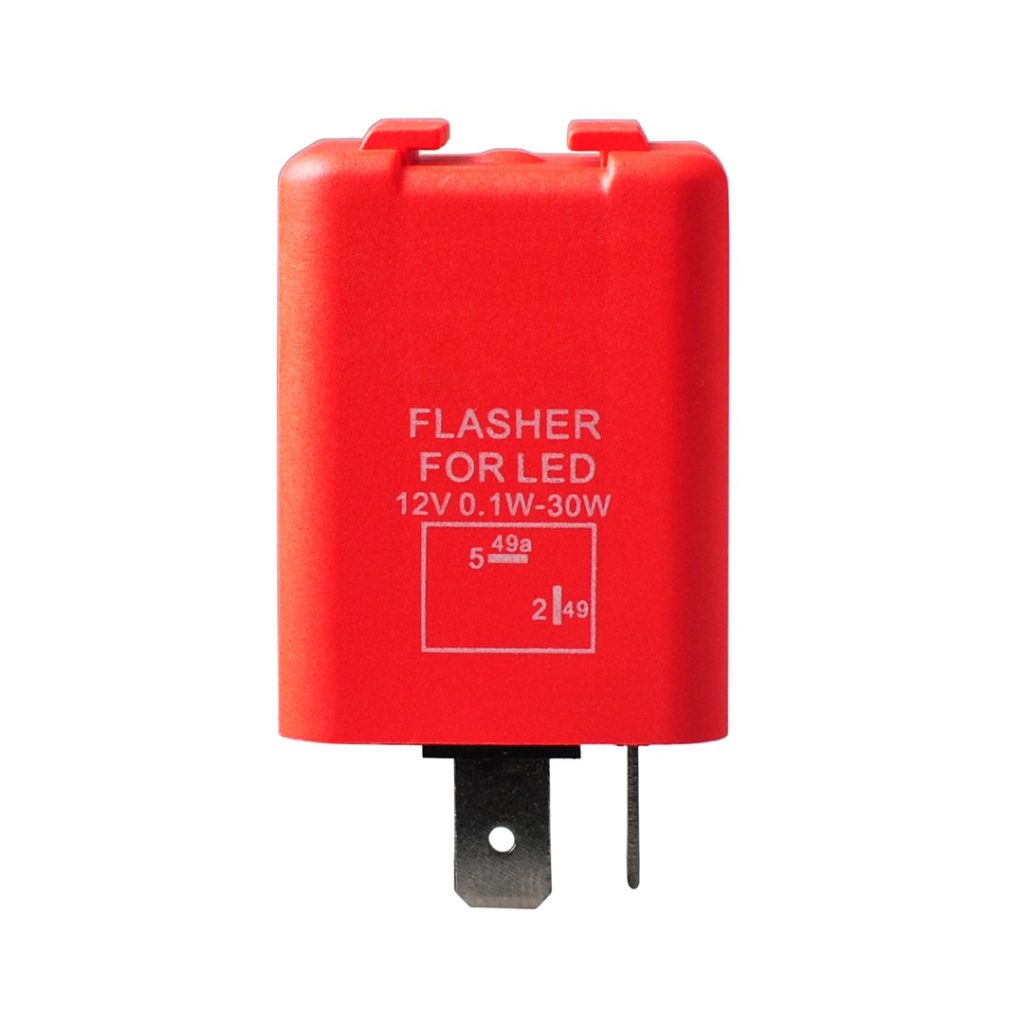 Εικόνα 1 από 1 — LED FLASHER (ΦΛΑΣΙΕΡΑ) 2 ΕΠΑΦΩΝ (L+-) 30x30x30mm M-TECH – 1ΤΕΜ.
