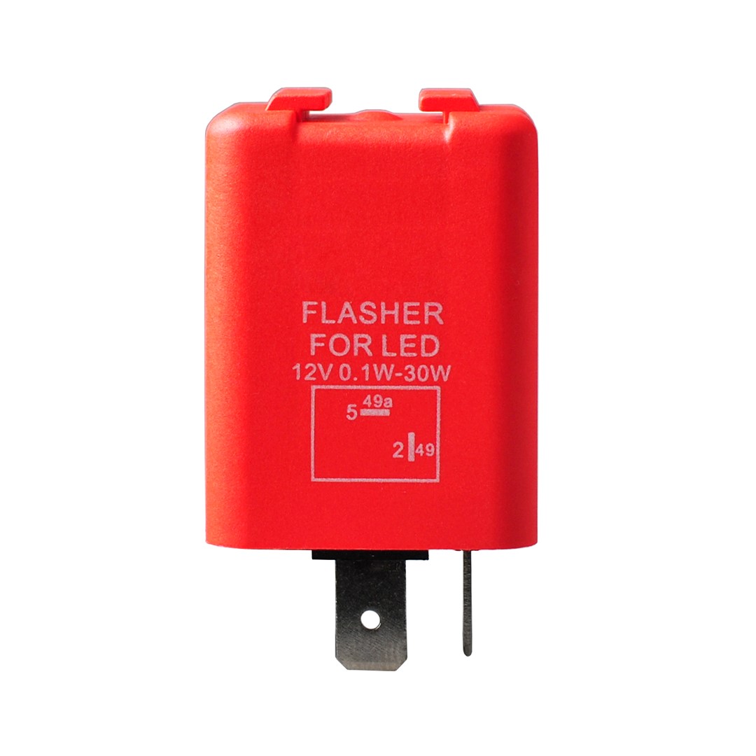 Εικόνα 1 από 1 — LED FLASHER (ΦΛΑΣΙΕΡΑ) 2 ΕΠΑΦΩΝ (L+-) 30x30x30mm M-TECH – 1ΤΕΜ.