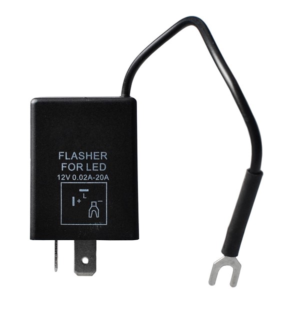 Εικόνα 1 από 1 — LED FLASHER (ΦΛΑΣΙΕΡΑ) 8 ΕΠΑΦΩΝ (L+-) 30x30x30mm  M-TECH – 1ΤΕΜ.