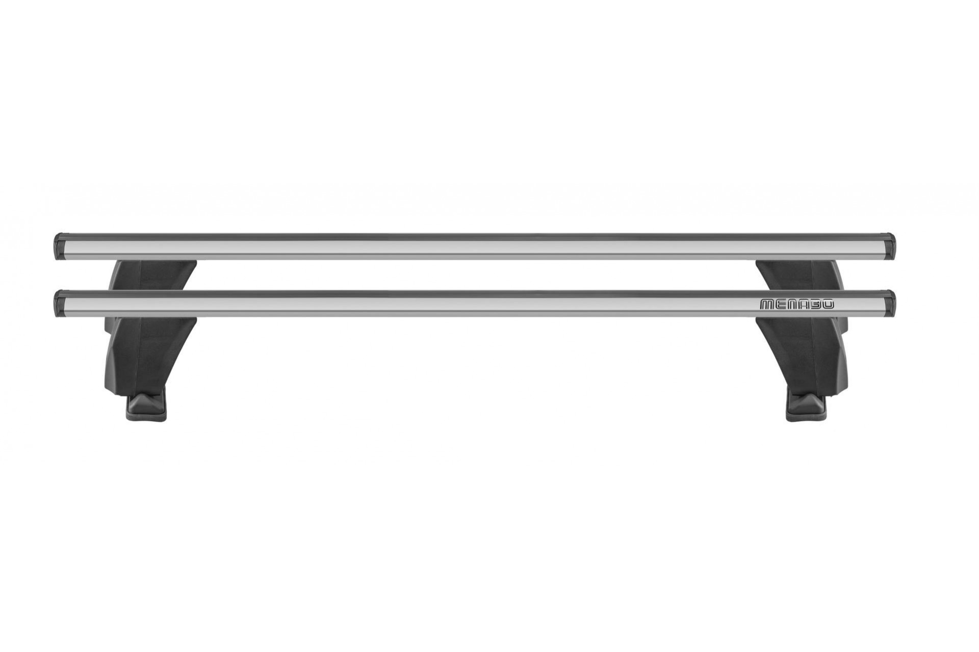 Εικόνα 1 από 9 — ΜΠΑΡΕΣ ΟΡΟΦΗΣ ΑΛΟΥΜΙΝΙΟΥ DELTA M SILVER 123 cm ROOF RACK ΣΕΤ ΣΕ ΑΣΗΜΙ ΧΡΩΜΑ ΜΕ ΠΡΟΣΤΑΤΕΥΤΙΚΑ ΚΑΠΑΚΙΑ ΑΚΡΩΝ ΓΙΑ ΑΠΛΗ ΟΡΟΦΗ MENABO – 2 ΤΕΜ.