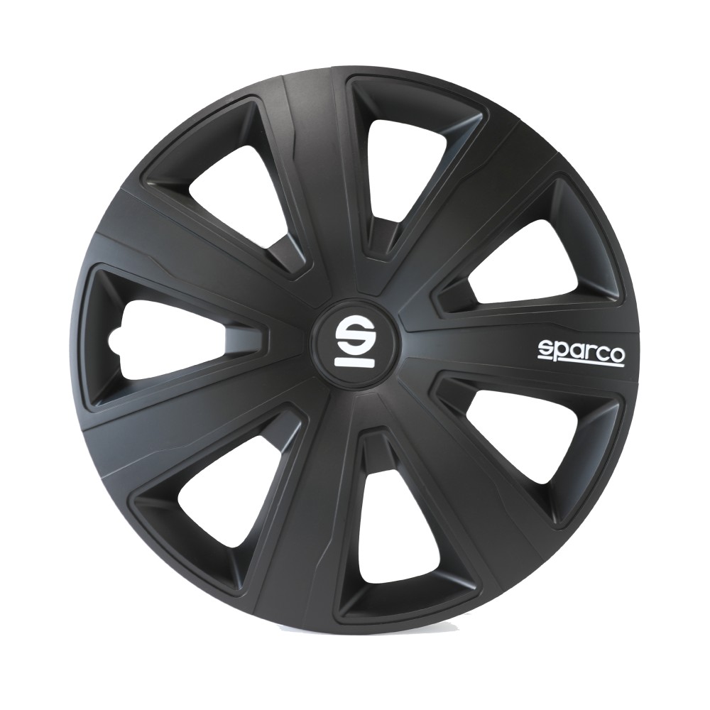 Εικόνα 1 από 4 — Τάσια Τροχών Palermo 16” μαύρο 4τμχ Sparco
