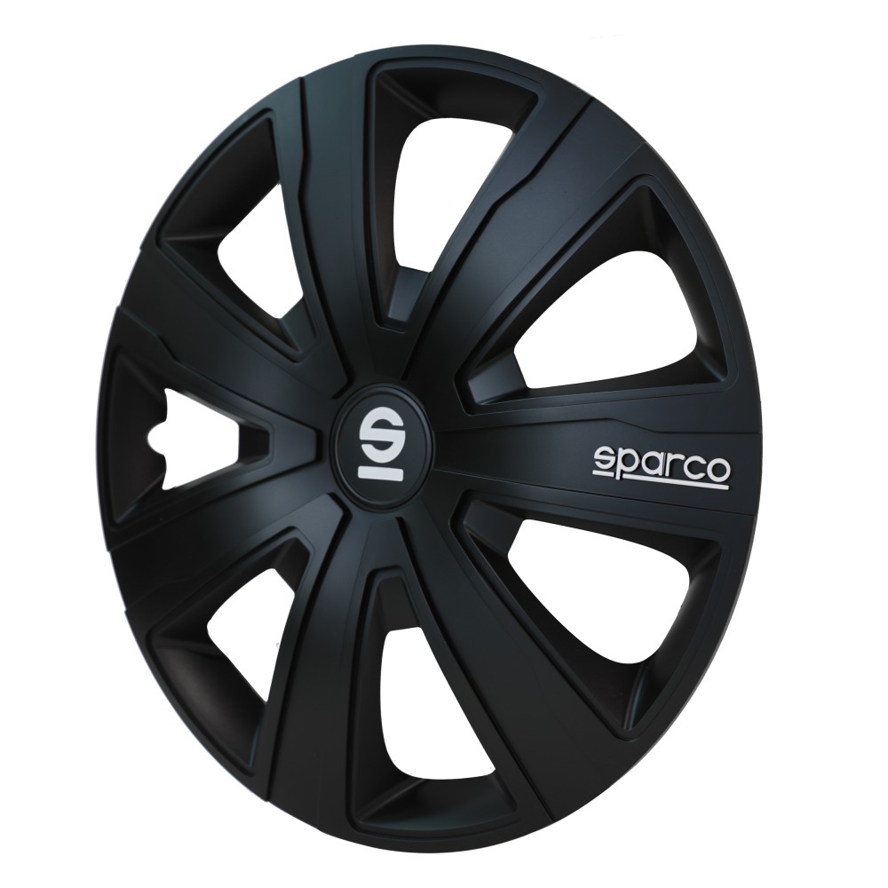 Εικόνα 2 από 4 — Τάσια Τροχών Palermo 16” μαύρο 4τμχ Sparco
