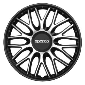 Τάσια Τροχών Roma 13'' ασημί- μαύρο 4τμχ Sparco