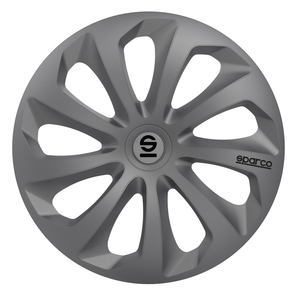 Εικόνα 1 από 4 — Τάσια Τροχών Sicilia 13″ Ανθρακί 4τμχ Sparco