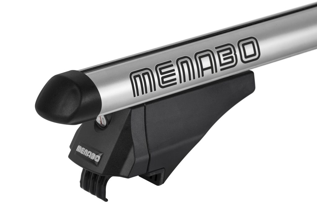 Εικόνα 2 από 5 — MENABO ΜΠΑΡΕΣ ΟΡΟΦΗΣ ΑΛΟΥΜΙΝΙΟΥ TIGER XL SILVER 131.5 cm ΣΕ ΑΣΗΜΙ ΧΡΩΜΑ ΓΙΑ Changan Automobile CS35 Plus 5 doors 2018> ΜΕ FLUSH ή RAISED RAILS – 2 ΤΕΜ. (8500/ΜΒ)