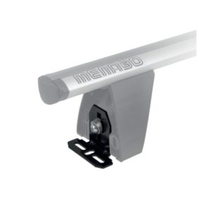 MENABO DLFIX201FP KIT TYPE FP ΑΚΡΑ (ΠΟΔΙΑ) ΓΙΑ ΜΠΑΡΕΣ ΟΡΟΦΗΣ DELTA / OMEGA BLACK / SILVER - 1 ΣΕΤ (10490/MB)