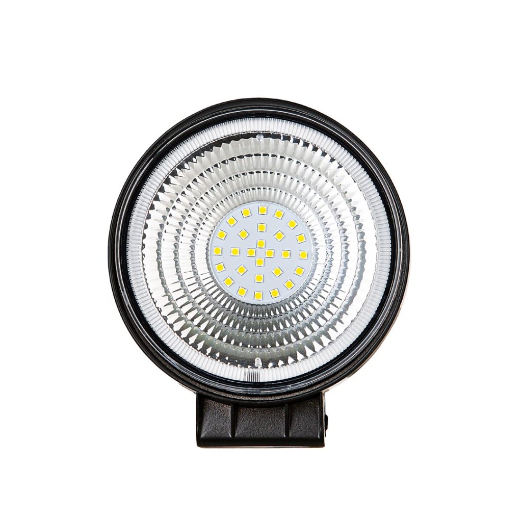 Εικόνα 1 από 1 — ΠΡΟΒΟΛΕΑΣ ΕΡΓΑΣΙΑΣ WORK LIGHTS 12/24V 28x1W SMDx3030LED 28W 6.000K 2.280lm 112x112x45mm  M-TECH -1ΤΕΜ.