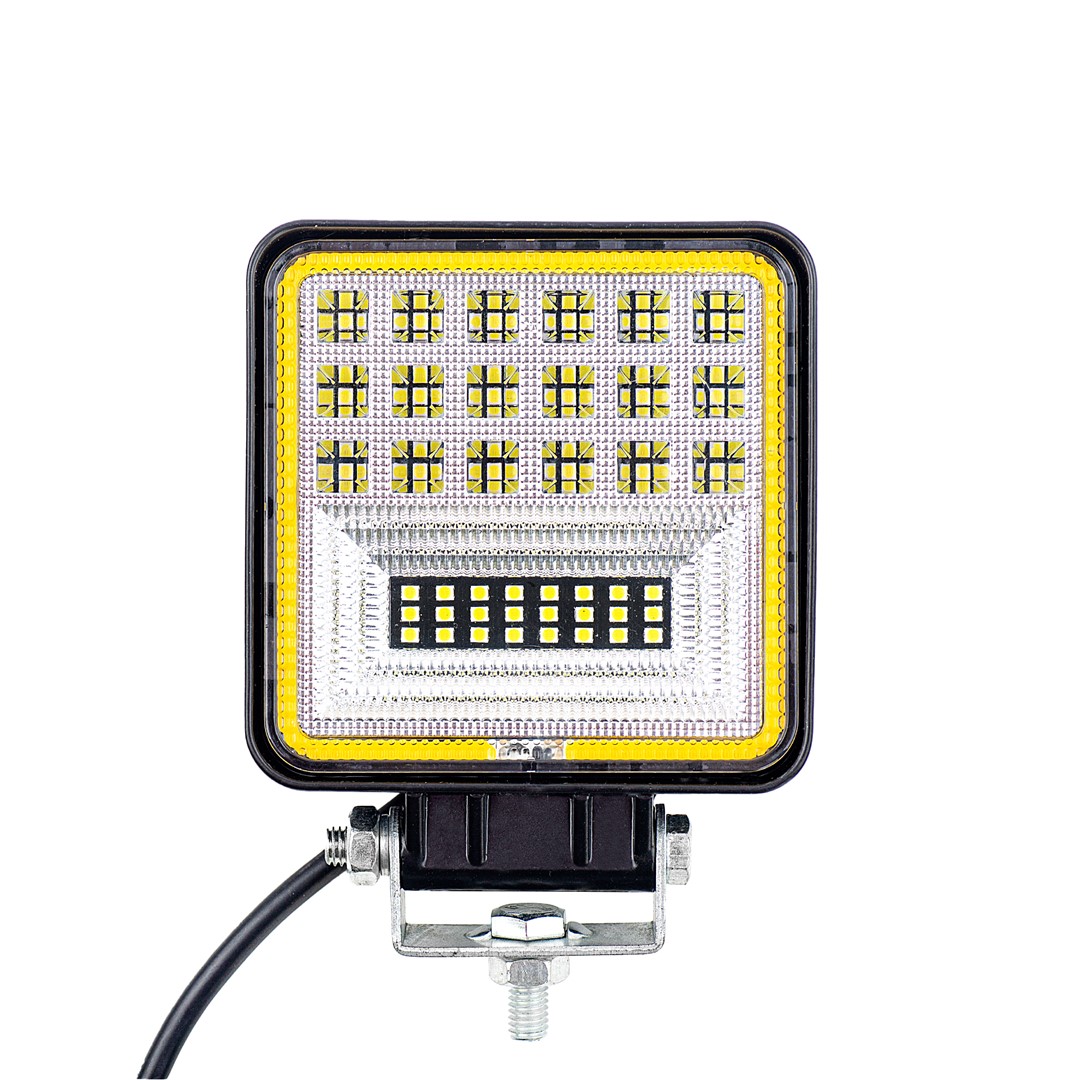 Εικόνα 1 από 1 — ΠΡΟΒΟΛΕΑΣ ΕΡΓΑΣΙΑΣ WORK LIGHTS 12/24V 42x1W SMDx3030LED 42W 6.000K 2.880lm 108x108x47mm  M-TECH -1ΤΕΜ.