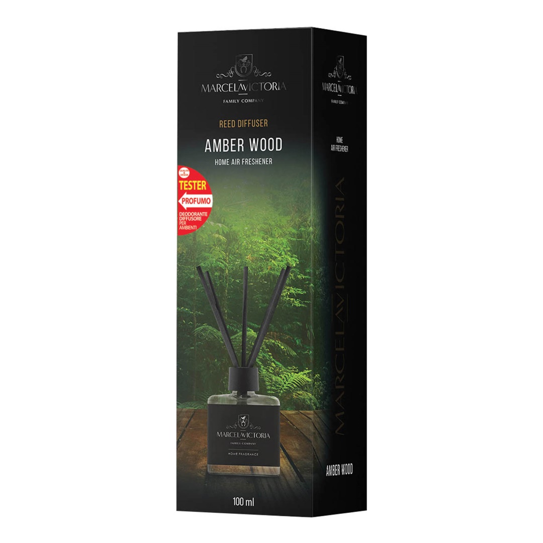 Εικόνα 2 από 2 — ΑΡΩΜΑΤΙΚΟ ΧΩΡΟΥ 100ml ΜΕ STICKS – AMBER WOOD