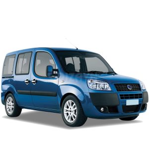 ΧΕΡΟΥΛΙΑ ΠΟΡΤΑΣ ΓΙΑ FIAT DOBLO 3D 2000-2010 ΧΡΩΜΙΟ ΜΕΤΑΛΛΙΚΑ