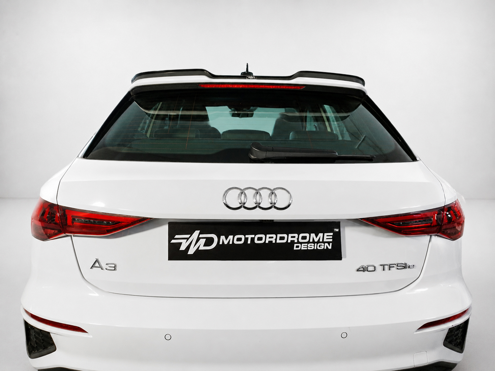 Εικόνα 3 από 4 — Motordrome – Επιπρόσθετη Αεροτομή για Audi RS3 / S3 / A3 S-Line 8Y Sportback – 1 Τεμ.  (A-545)