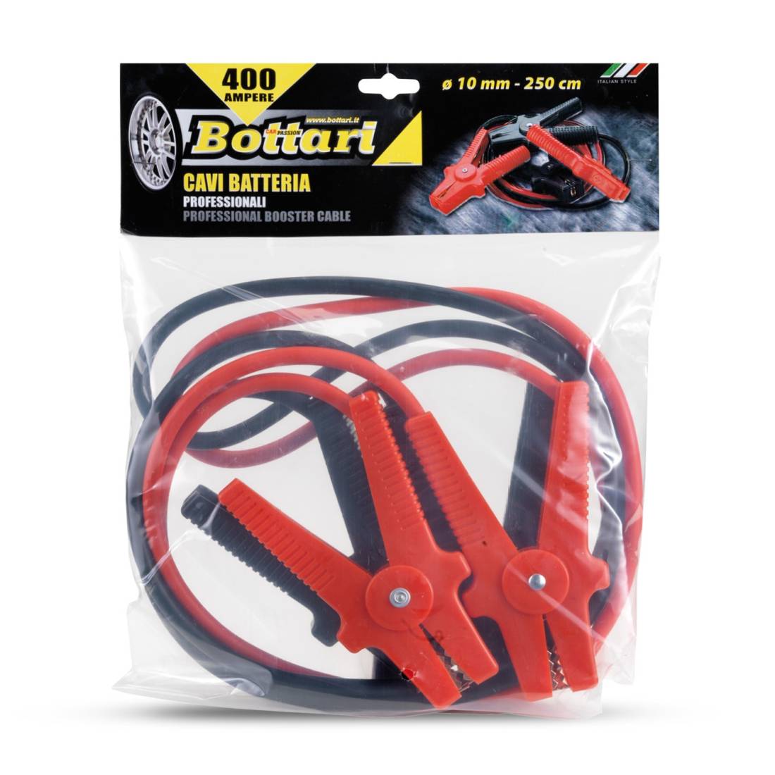 Εικόνα 1 από 2 — Bottari – ΚΑΛΩΔΙΑ ΦΟΡΤΙΣΗΣ (BAG) 400Ah 250cm BOTTARI – 1 set (ΒΟΤ28022)